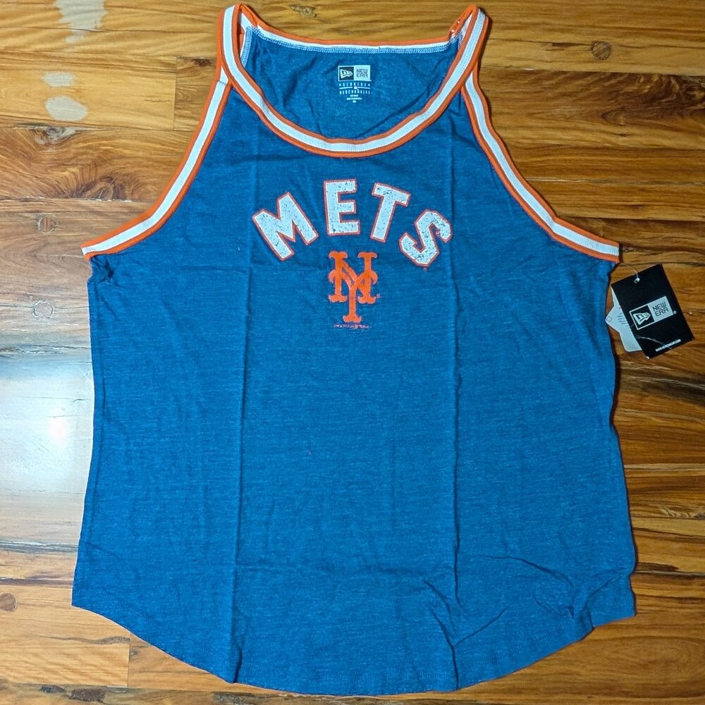 NWT New Era New York Mets Blue Women's Tank Top XXL and 3XL